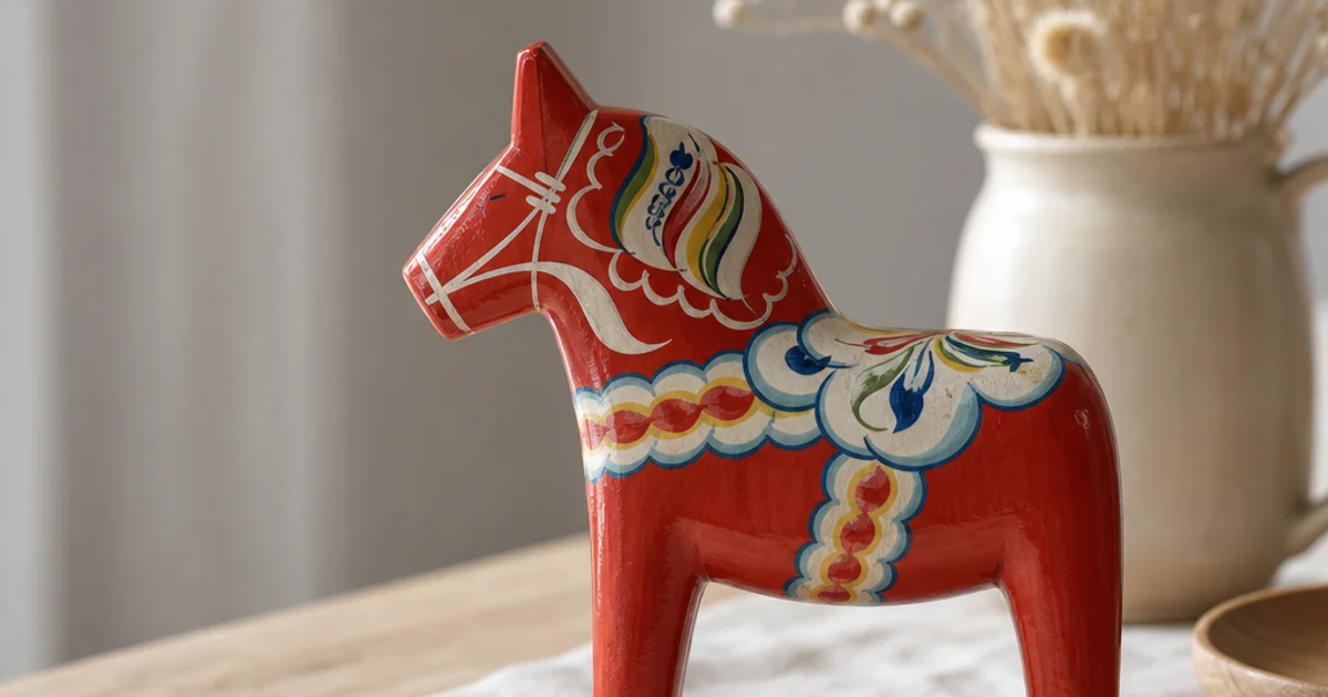 The History of the Dala Horse: Sweden in Carved and Painted Wood
