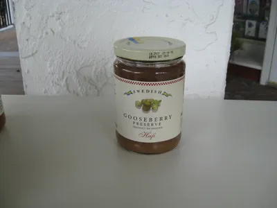 Hafi Gooseberry Preserves 14.1 oz Sweden