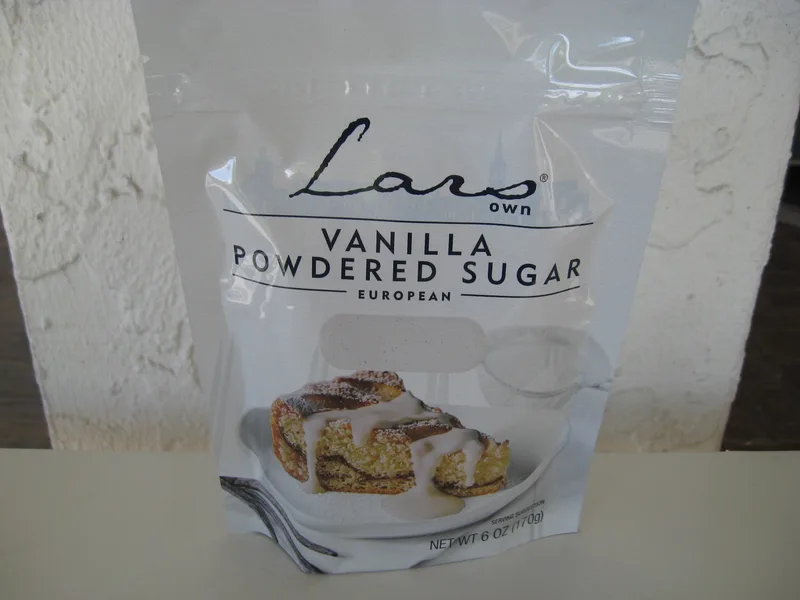 Lars Own Vanilla Powdered Sugar  6 oz