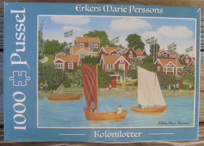 "Kolonilotter" puzzle 1000 pc Erkers Marie Persson