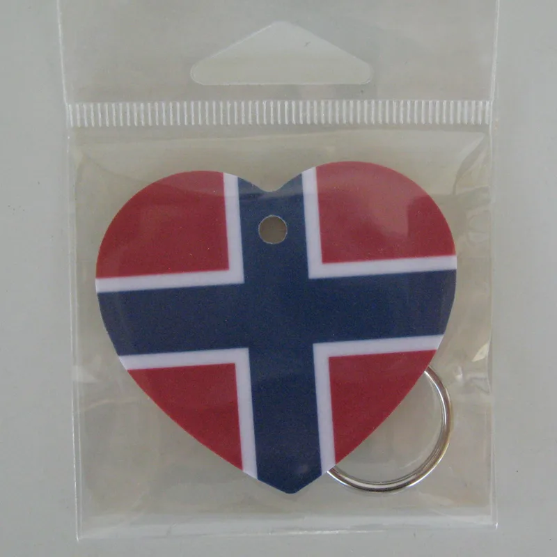Norwegian key ring wood