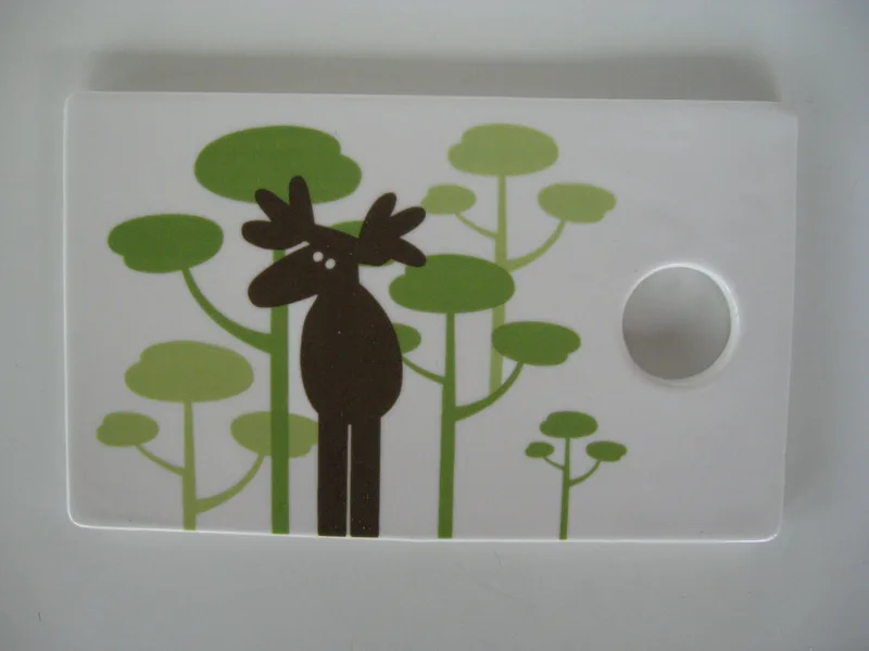 Ceramic trivet "Moose"  10" x 6"   Pluto of Sweden