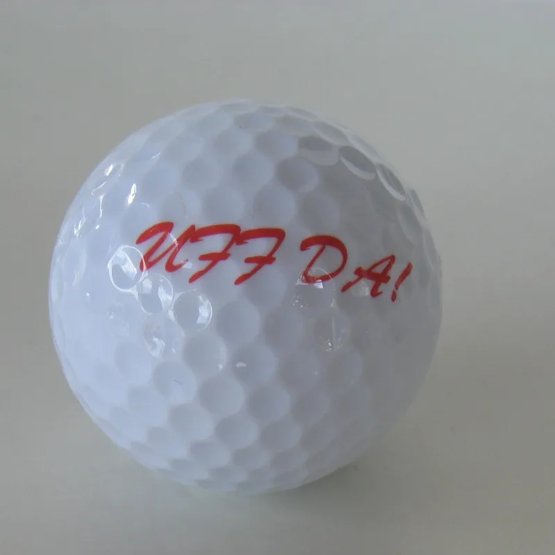 "Uff Da" golf ball