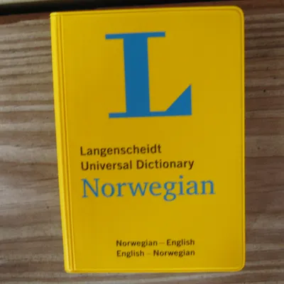 Langenscheidt Norwegian pocket dictionary