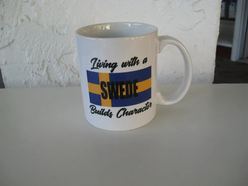 Mug Living with a Swede