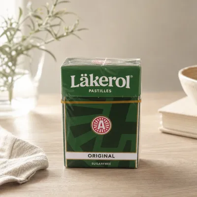 Läkerol big pack herb menthol 2.64 oz (75 grams)