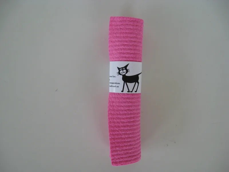 "Toppen"Karin's Cheerful Colors dish washing sponge/ dish cloth "pastel cerise" Kattinatt of Sweden 6.5" x 6.25"