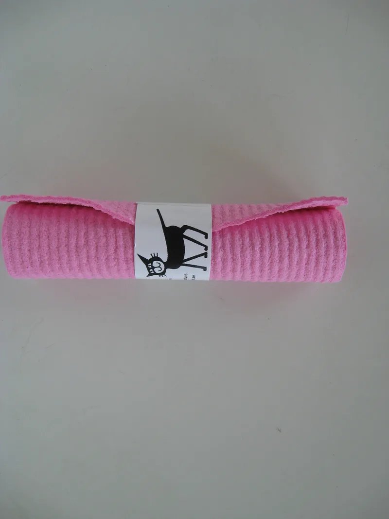 "Toppen" Karin's Cheerful Colors dish washing sponge/ dish cloth "Pink" Kattinatt of Sweden 6.5" x 6.25"