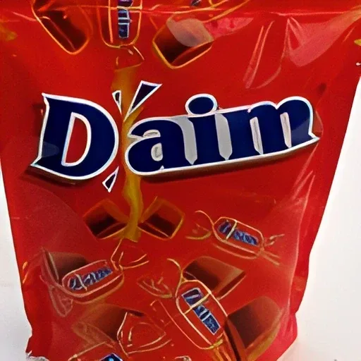 Marabou Daim milk chocolate pieces with crunchy butter almond centers  7 oz bag
