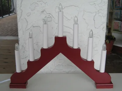 Christmas candolier Ada 7 candles electric 10 LEFT