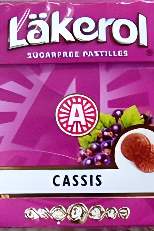 Läkerol Cassis  .88 oz (25 grams)