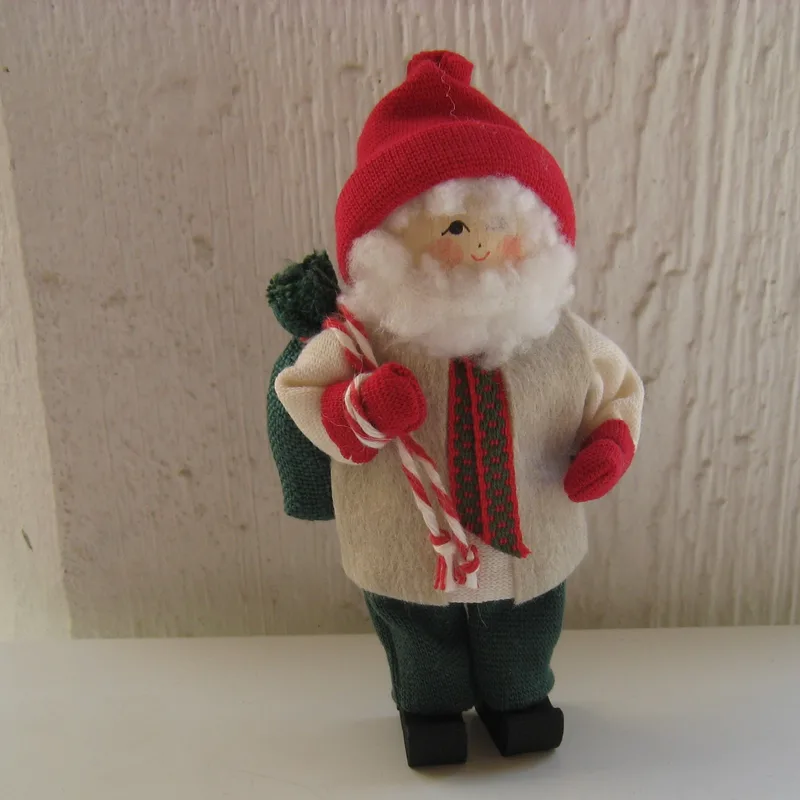 Tomte w/green sack Butticki of Sweden 6"  1 left