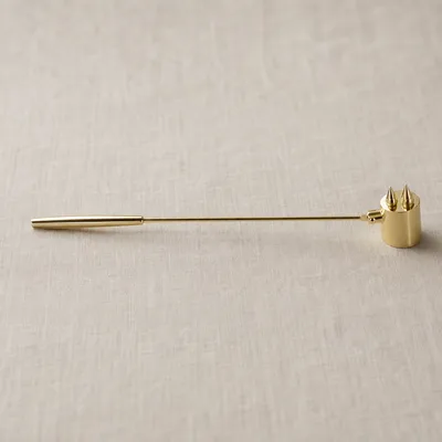 Brass Candle Snuffer 11.5" x 1.5" Pluto of Sweden