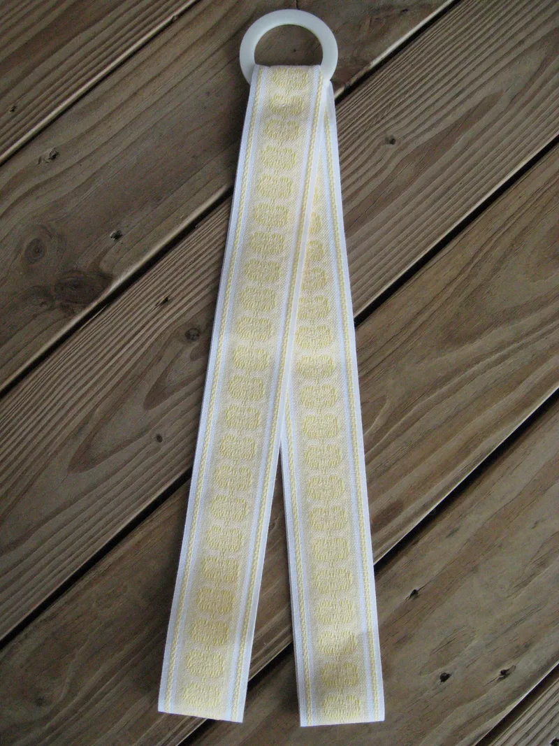 Tray sling  "Alma" yellow  2.5" wide 20" long