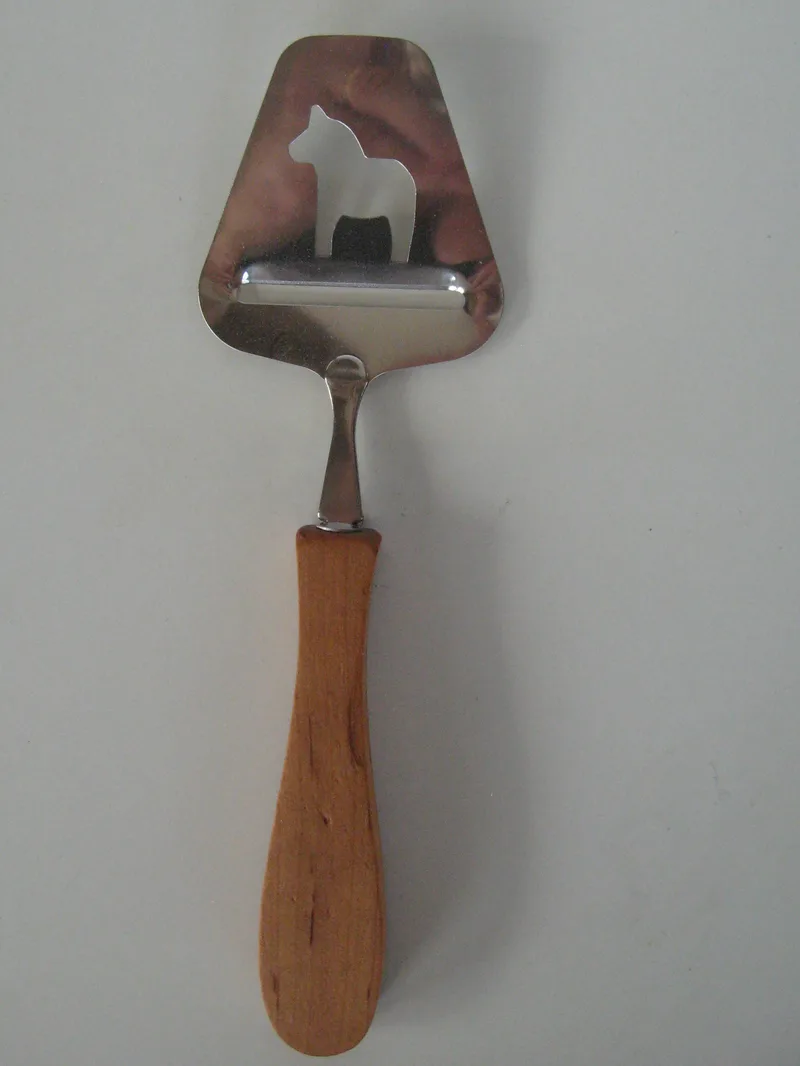 Cheese slicer: Dala Horse motif  Made in Sweden