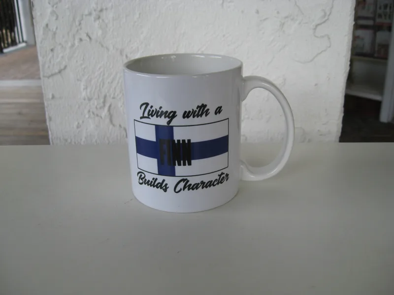 Mug Living with a Finn