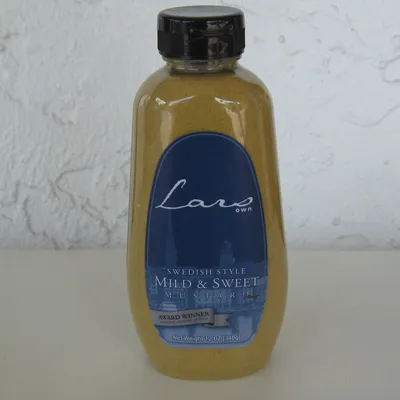 Lars Own Swedish style mustard mild 12 oz