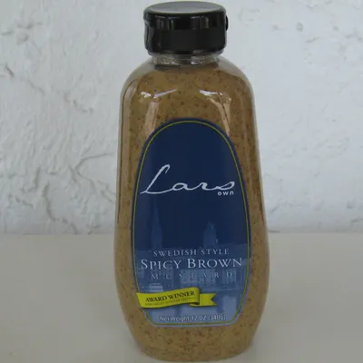 Lars Own Swedish style mustard spicy 12 oz