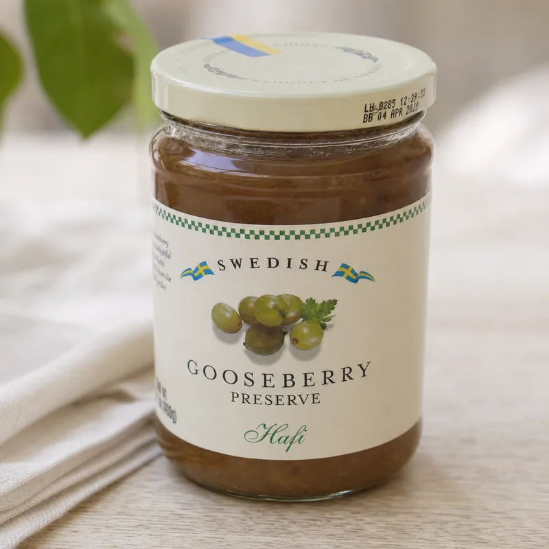 Gooseberry Preserves  Sweden 14.1 oz