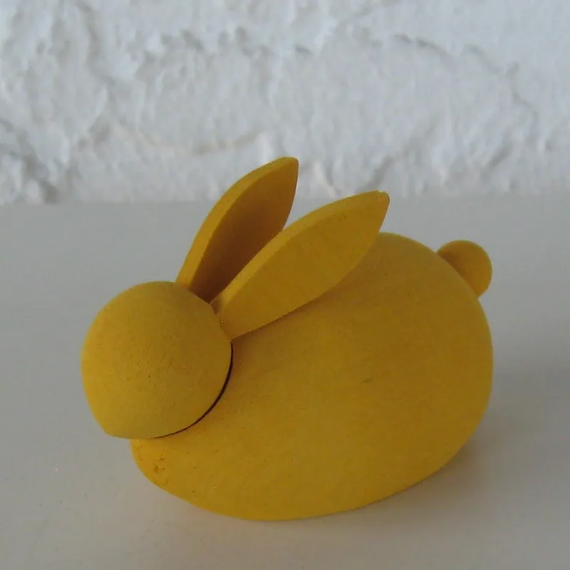 Small yellow bunny  3"  Sweden