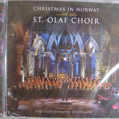 "Christmas in Norway" St. Olaf's Choir 19 traditional hymns and songs - CD