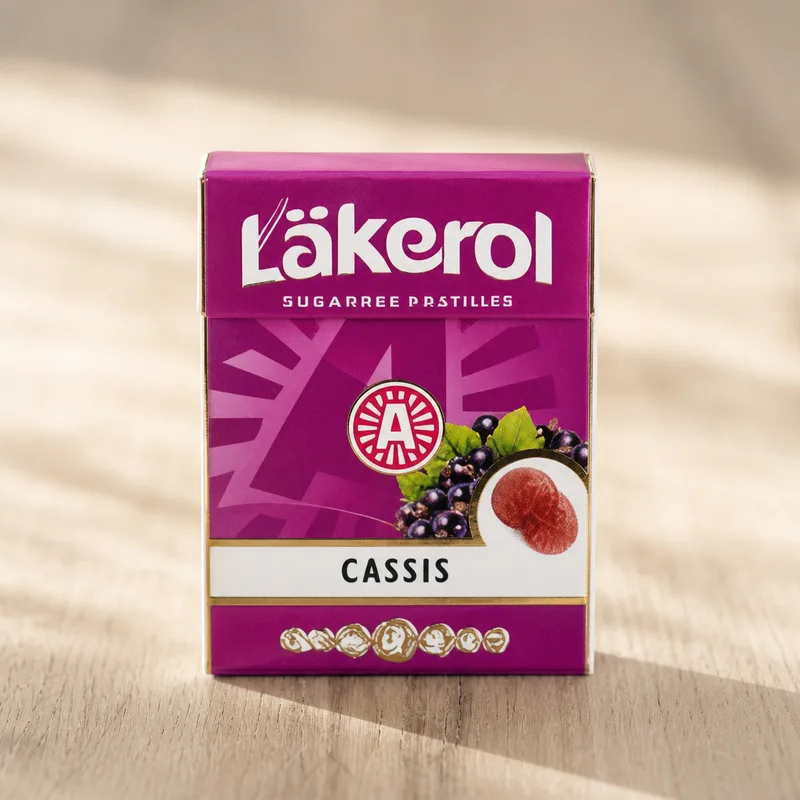 Läkerol Cassis .88 oz (25 grams)