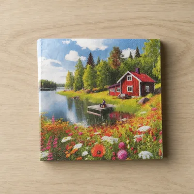"Midsommar" luncheon napkins, 20, 3 ply