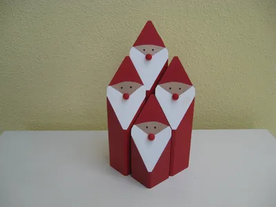 Santa Block set: 9" x 5" Made in Sweden